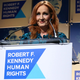 J.K. Rowling accepts an award onstage during the Robert F. Kennedy Human Rights Hosts 2019 Ripple Of Hope Gala & Auction In NYC on December 12, 2019.